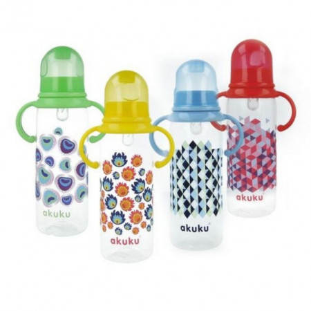 Akuku flašica PP 250 ml silikon ručke ( 0190173 )