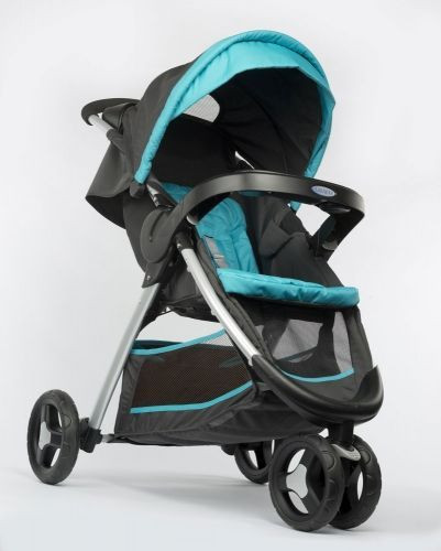 Graco kolica Fast Action Fold ocean grey plava ( 5010345 )