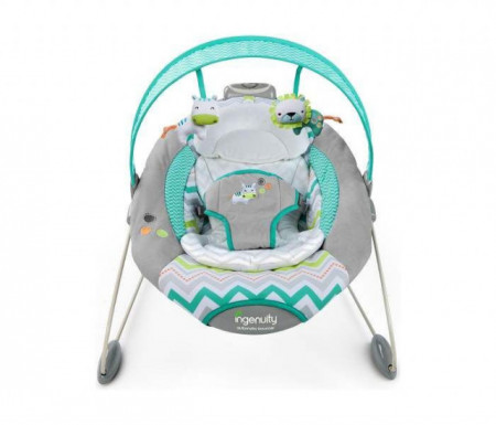 Kids II Ingenuity Smart Bounce Automatic Bouncer - Ridgedale ljuljaška/ležaljka ( SKU10209 )