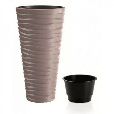 Prosperplast saksija sand slim 30x52cm moka ( PR DPSA300-7529U )