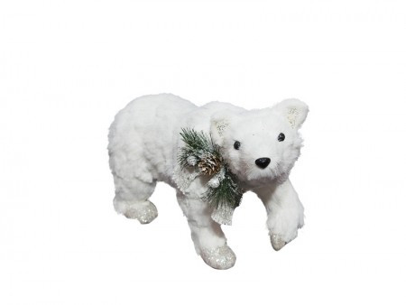 Kody 10, novogodišnja dekoracija, medved, 23cm ( 750755 )