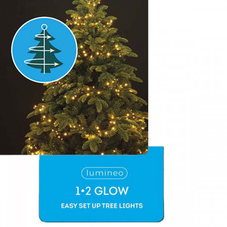 Novogodišnji ukrasi - Led rasveta za jelku 180cm 171L Classic Bela 1-2 Glow ( 49.5466 )