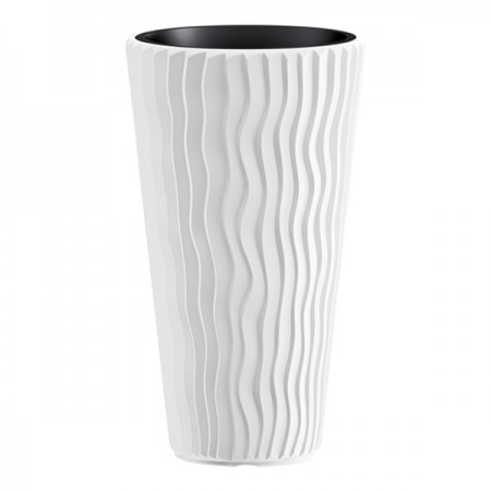 Prosperplast saksija sandy slim 40x71cm bela ( PR DPSP400-S449 )