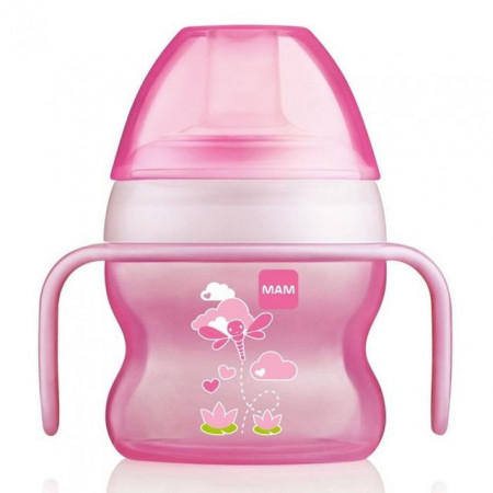 MAM čaša Start 150 ml sa silikonskim piskom, 4m+ ( A008524 )