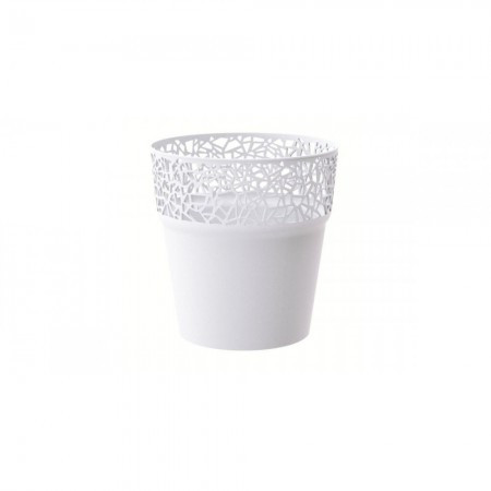 Prosperplast saksija tre 18x18cm bela ( PR DTRE175-S449 )