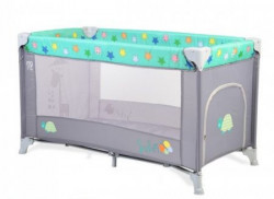 Cangaroo prenosivi krevetac Safari I nivo turquoise/grey zvezdice 2019 ( CAN7782 )