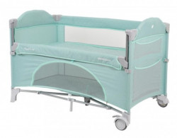 KikkaBoo krevetac milky way mint 2 nivoa sa spuštajućom stranicom ( KKB50078 )