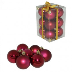 Kuglice 5 cm 12 kom bordo ( 51-306000 )
