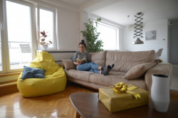 Lazy BAG - Big BEAN Tirkiz Šoteks ( 270x130 )