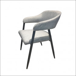 Trpezarijska stolica B2208A Siva 500x580x770mm ( 775-051 )