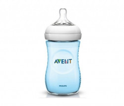 Avent flašica natural 260ml plava 4486 ( SCF695/17 )