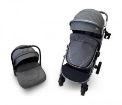 BBO Kolica za bebe bbo set sprinter - dark grey ( 808CSIAS )