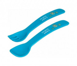 Canpol baby plastični set viljuška i kašika (sova i pirati) ( 4/409 )