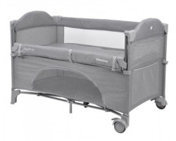 KikkaBoo krevetac milky way grey 2 nivoa sa spuštajućom stranicom ( KKB50075 )