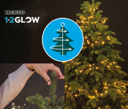 Novogodišnji ukrasi - Led rasveta za jelku 180cm 171L Toplo bela 1-2 Glow ( 49.5461 )