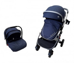 BBO Kolica za bebe bbo set sprinter - plava ( 808CPLAS )
