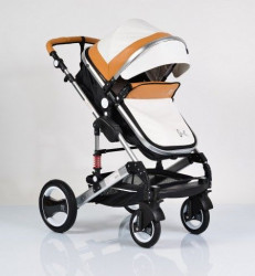 Cangaroo Kolica Gala beige leather ( CAN4096 )
