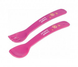 Canpol baby plastični set viljuška i kašika (sova i pirati) ( 4/409 )