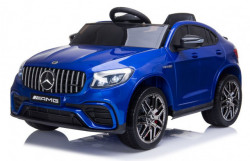 Mercedes 247/1 Licencirani automobil sa kožnim sedištem i mekim gumama - Metalik plavi