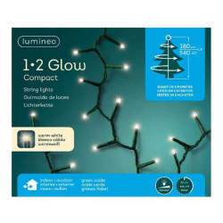 Novogodišnji ukrasi - Led rasveta za jelku 180cm 540L Toplo Bela 1-2 Glow ( 49.5401 )