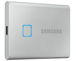 Samsung Portable T7 Touch 1TB srebrni eksterni SSD MU-PC1T0S