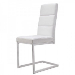 Trpezarijska stolica B2191 Noge hrom/ bela 430x500x1030mm ( 775-071 )