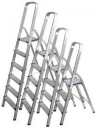 Womax merdevine aluminijumske 5 + 1 ( 76400151 )
