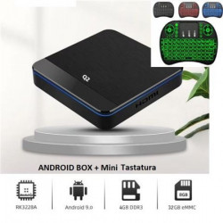Android TV BOX Q2 4GB 32GB HDMI Android 9.0 + tastatura ( YT001 )
