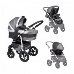 Baby Merc Q9/48 kolica za bebe TRIO SIVA-CRNA-BE ( 41103403 )