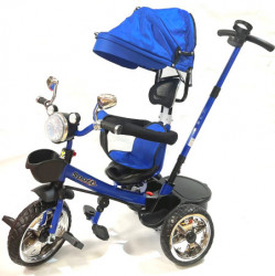 Babyland tricikl sa tendom i ručkom met.Y-TS5548 plavi ( 066819P )