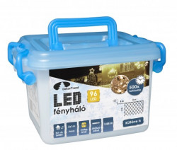 LED mreža 2,0 x 2,0 m 192 kom hladno bela, providni kabal ( KDL 149 )