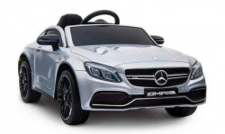 Mercedes 246/1 Licencirani sa kožnim sedištem i mekim gumama za decu - Metalik sivi