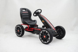 Abarth Licencirani Karting - Formula na pedale sa mekim gumama - Crni ( BJ 9388 )