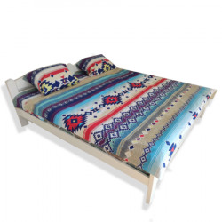 Anika dream pamučna posteljina šarenica za bračni krevet 4 u 1 ( 8606109130703 )