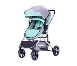 BBO Kolica za bebe sprinter - mint/silver ( 808CSL )