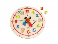 Hape drvena igračka slagalica sat ( E1600 )