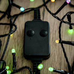 Smartpnone svetlosni niz 160 RGB LED, crni kabl, IP44, BT kontrola ( KBT 160 )
