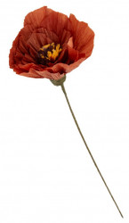 Veštački cvet Per V40cm narandžasta ( 4911830 )