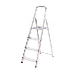 Aluminijumske merdevine - sklopive 4 gazišta do 125 kg ( 410116 )