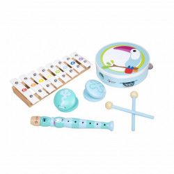Classic World Muzički set - Metalofon, Daire, Flauta i Kastanjete ( 4032 )