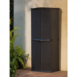 Curver orman rattan style visoki plastični, braon ( CU 231231 )