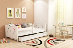 Elegant Krevet za decu 160*80 cm White - Beli + Dušek ( elegantwhite01 )