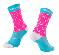 Force čarape evoke, pink-plave s-m/36-41 ( 9009119 )