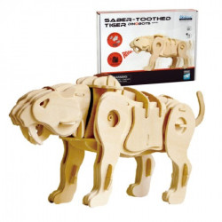 3D drvene puzzle dinosaur, Tig ( 64-774000 )