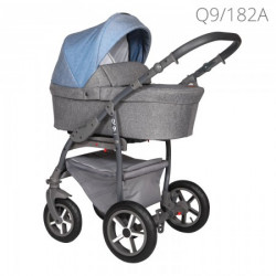 Baby Merc Q9/182 kolica za bebe SIVO/PLAVA ( 41103416 )