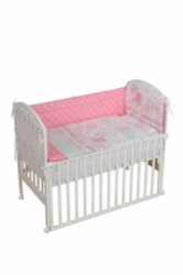 Baby Textil posteljina ''Mašin Svet'' roze 6delova 120x80cm ( 7010613 )