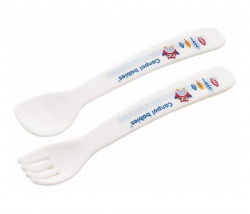 Canpol baby plastični set viljuška i kašika (sova i pirati) ( 4/409 )