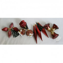 Kuglice 4 vrste - bordo ( 51-746000 )