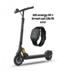MS energy e-trotinet n1+fit crni ( 0001227122 )