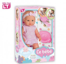 Loko toys lutka beba koja pije i piški 40cm ( A040400 )